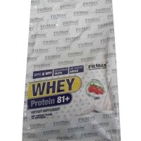 Fitmax Whey Protein 81+ białko serwatki (truskawka) - 2,25kg