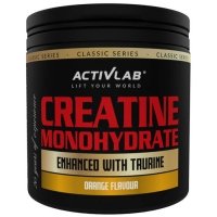 Activlab Creatine Monohydrate kreatyna (pomarańcza) - 300g