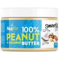 NutVit 100% Peanut + Coconut Butter - 500g
