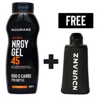 Nduranz Nrgy Unit Gel butelka uzupełniająca (pomarańcza) - 1kg + Flask 150ml