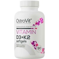 OstroVit Witamina D3 + K2 softgels - 90 kaps.