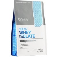 OstroVit 100% Whey Protein Isolate izolat serwatki (owoce leśne) - 700g