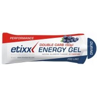 Etixx Double Carb Energy Gel Pro Line (blueberry) - 60ml