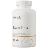 OstroVit Biotin Plus biotyna - 100 tabl.