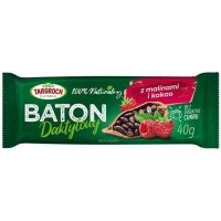 Targroch Baton daktylowy z malinami i kakao - 40 g