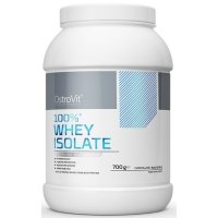 OstroVit 100% Whey Protein Isolate izolat serwatki (czekoladowe wafelki) - 700g