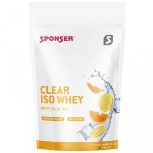 Sponser Clear Isolate Whey napój białkowy (pomarańcza-yuzu) - 450g 