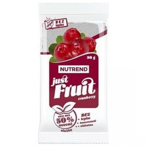 Nutrend Just Fruit baton (żurawina) - 30g 
