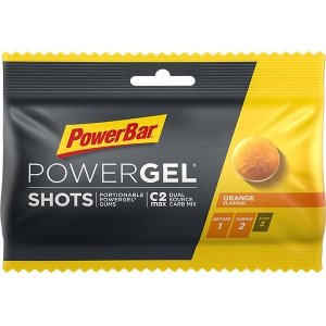 PowerBar PowerGel Shots żelki energetyczne (pomarańczowe) - 9szt, 60g 