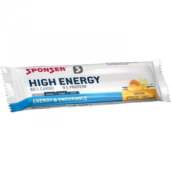Sponser High Energy baton (morelowo-waniliowy) - 45g
