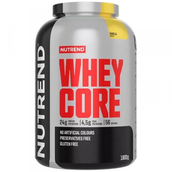 Nutrend Whey Core koncentrat serwatki (wanilia) - 1,8kg