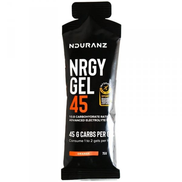 Nduranz Nrgy Unit Gel żel energetyczny (pomarańcza) - 75g