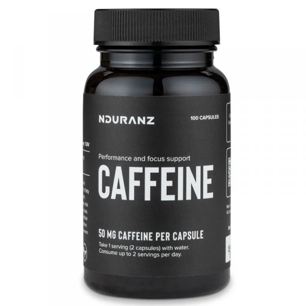 Nduranz Caffeine kofeina - 100kaps.