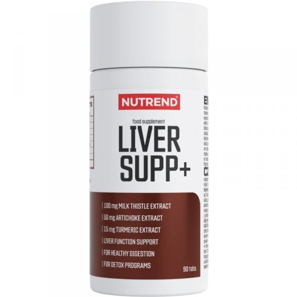 Nutrend Liver Supp+ wsparcie wątroby - 90 tabl.