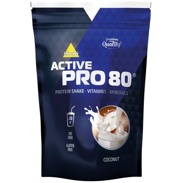 Inkospor Pro 80 odżywka białkowa (kokosowy) - 500g
