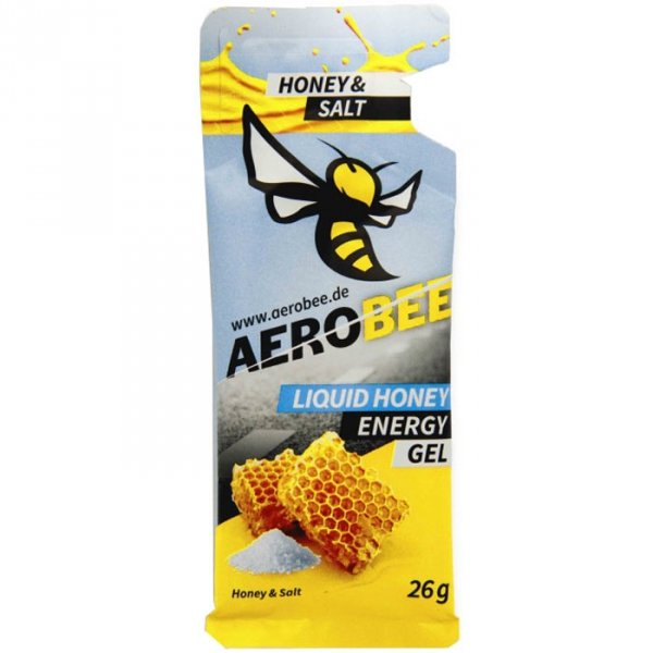 AeroBee Liquid Honey Energy Gel Honey Salt - 26g