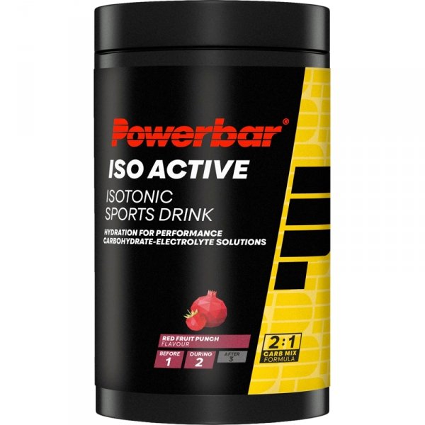 PowerBar IsoActive napój (czerwone owoce) - 600g