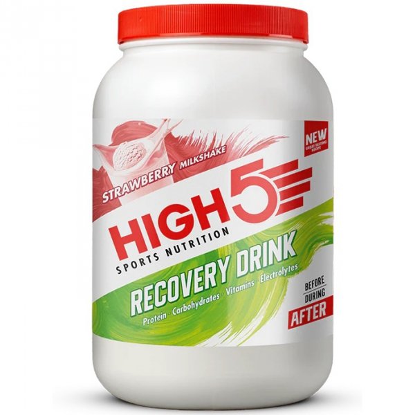 HIGH5 Recovery Drink napój regeneracyjny (truskawkowy milkshake) - 1,6kg
