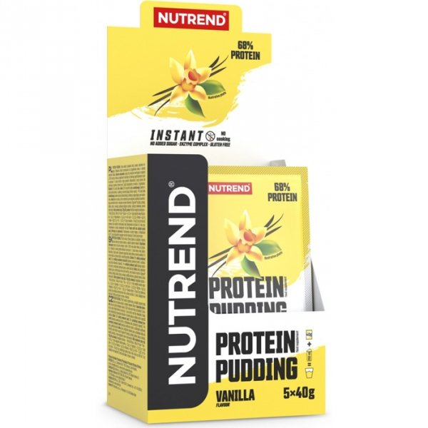 Nutrend Protein Pudding deser białkowy (wanilia) - 5x40g
