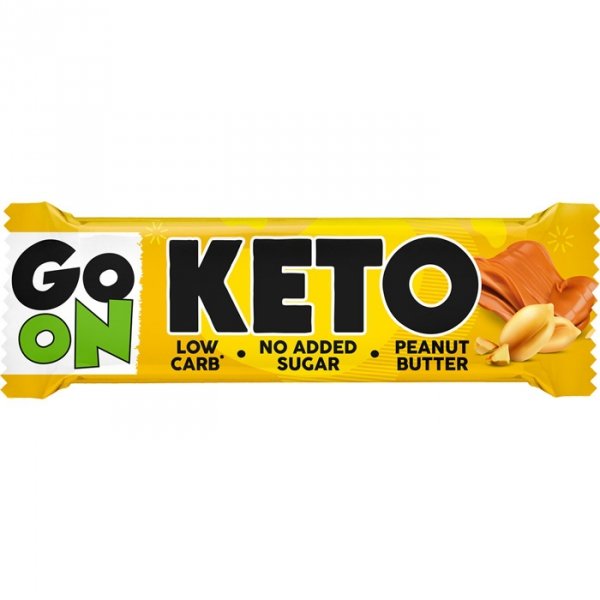 GO ON! Nutrition Baton Keto (masło orzechowe) - 50g