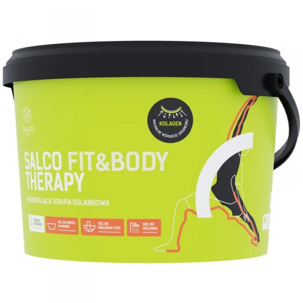 Salco Sport Therapy Fit&amp;Body Kolagen kąpiel solankowa - 3kg