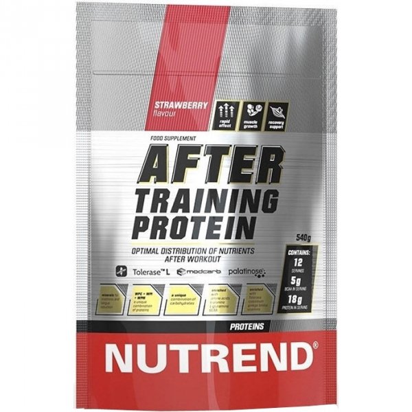 Nutrend After Training Protein napój regeneracyjny (truskawka) - 540g