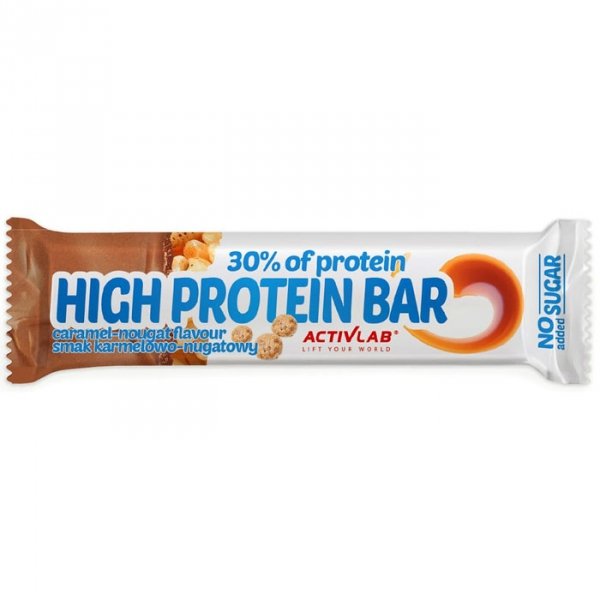Activlab 30% High Protein Bar (nugatowo-karmelowy - 46g