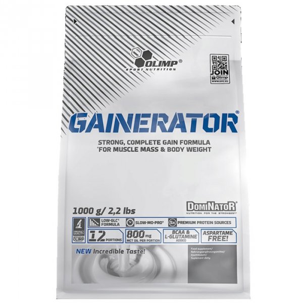 Olimp Gainerator napój regeneracyjny (wanilia) - 1kg