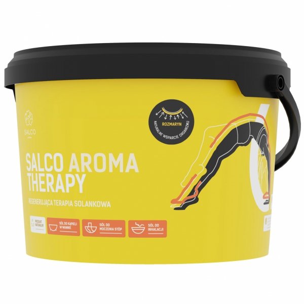 Salco Sport Therapy Aroma kąpiel solankowa (rozmaryn) - 3kg