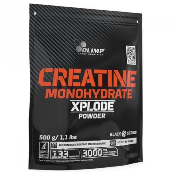 Olimp Creatine Monohydrate Xplode monohydrat kreatyny (pomarańcza) - 500g
