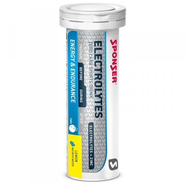 Sponser Electrolytes napój w tabletkach (cytryna) - 10 tabl.
