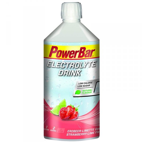 PowerBar Electrolyte Drink koncentrat napoju (truskawka limonka) - 1 litr