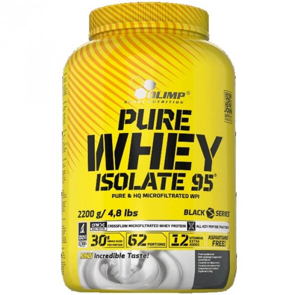 Olimp Pure Whey Isolate 95 izolat białka (waniliowy) - 2,2kg