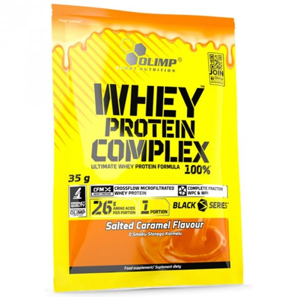 Olimp Whey Protein Complex 100% napój białkowy (słony karmel) - saszetka 35g