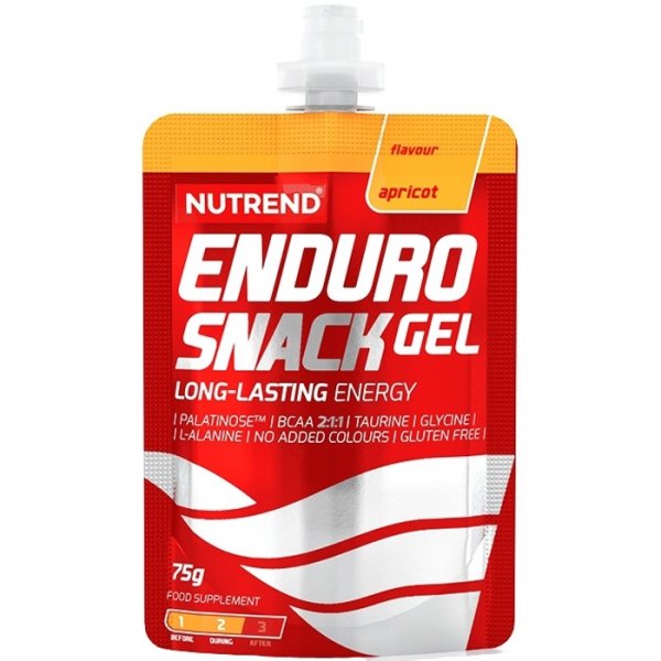 Nutrend ENDUROSNACK żel (morelowy) - saszetka 75g