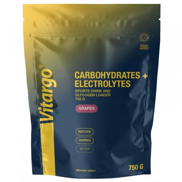 Vitargo Carbohydrates + Electrolyte napój (winogronowy) - 750g