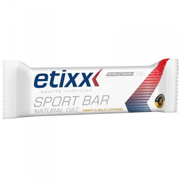 Etixx Natural Oat Sport Bar baton (sweet salty caramel) - 55g