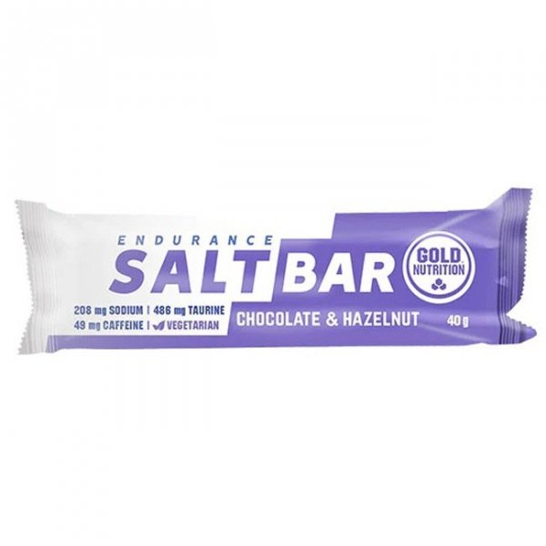 Gold Nutrition Endurance Salt Bar (chocolate&amp;hazelnut) - 40g