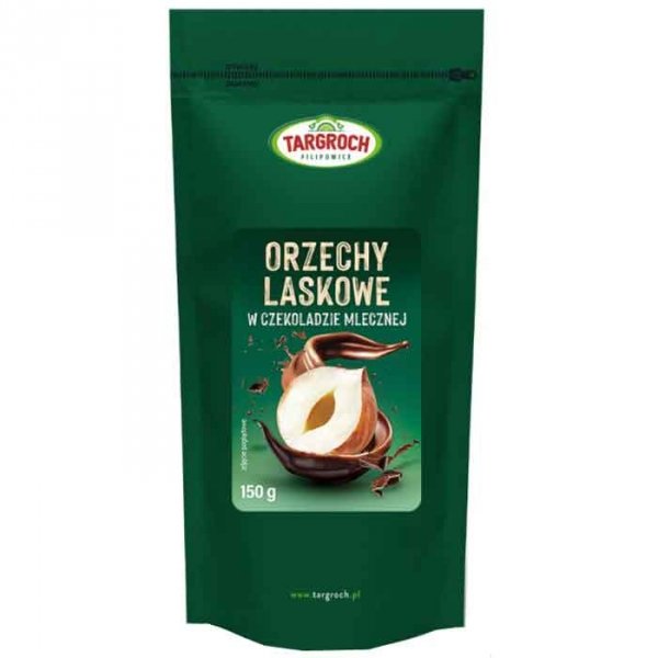 Targroch Orzechy laskowe w czekoladzie mlecznej - 150g