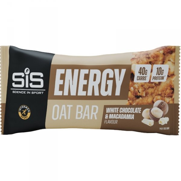 SiS Energy Oat Bar baton energetyczny (biała czekolada orzechy makadamia) - 70g