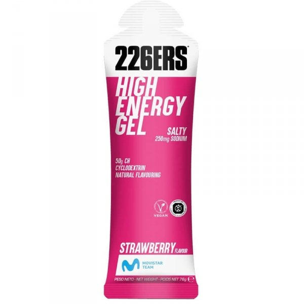 226ERS High Energy Gel Salty żel energetyczny (truskawkowy) - 76g