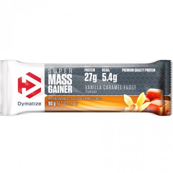 Dymatize Super Mass Gainer baton białkowy (wanilia karmel) - 90g