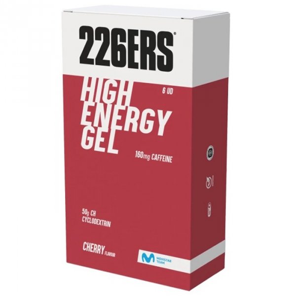 226ERS High Energy Gel Salty 6-pak żel energetyczny z kofeiną (wiśnia) - 6x76g
