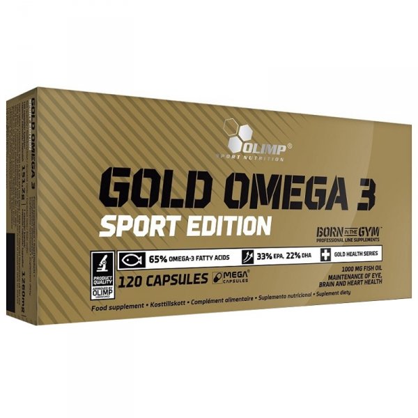 OLIMP Gold Omega 3 Sport Edition - 120 kaps.