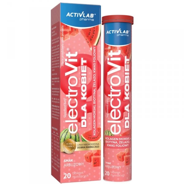 Activlab Electrovit dla Kobiet elektrolity (arbuz) - 20tabl.