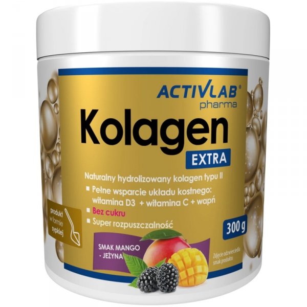 Activlab Kolagen Extra (mango - jeżyna) - 300g