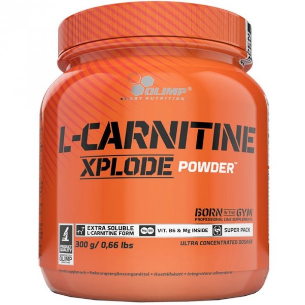 Olimp L-Carnitine Xplode Powder (pomarańcza) - 300g