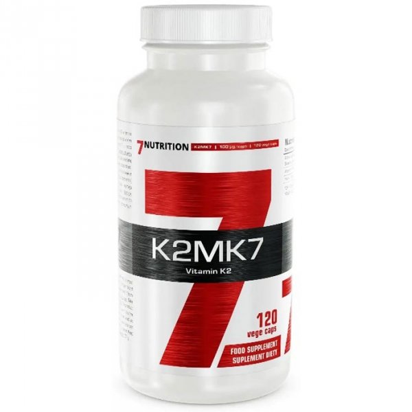 7Nutrition K2 MK7 100µg  - 120kaps.