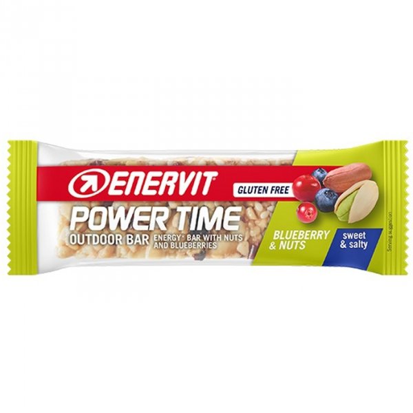 Enervit Power Time Blueberry&amp;Nuts baton (orzechy z jagodami)  - 30g