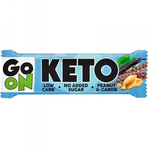 GO ON! Nutrition Baton Keto (orzeszki arachidowe karob) - 50g